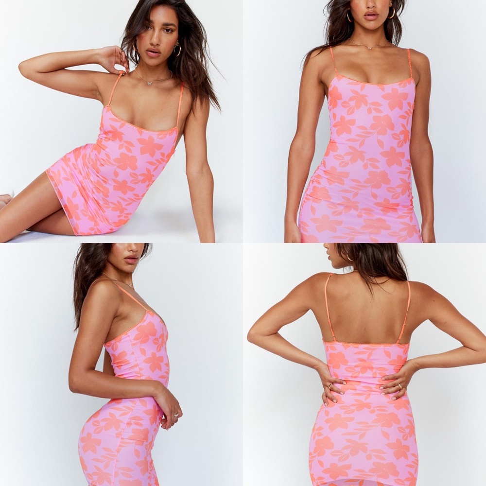 ‼️SOLD‼️ Princess Polly On Vacay Floral Mini Dress - Picture 1 of 5
